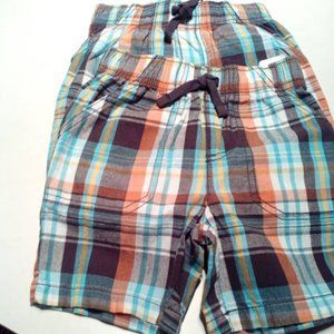 4/$20:TWINSIES!2T Jumping Bean Plaid Toddler Shorts